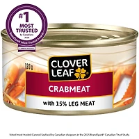 Clover Leaf Crabmeat with 15% Leg Meat