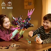LEGO DREAMZzz The Never Witch’s Midnight Raven Building Toy - Christmas Toys for Boys & Girls, Age 9+ - Kids Toys W/ 3 Building Options & 5 Minifigures - 71478