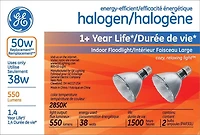 GE Energy-Efficient Halogen 38W PAR30 1PK