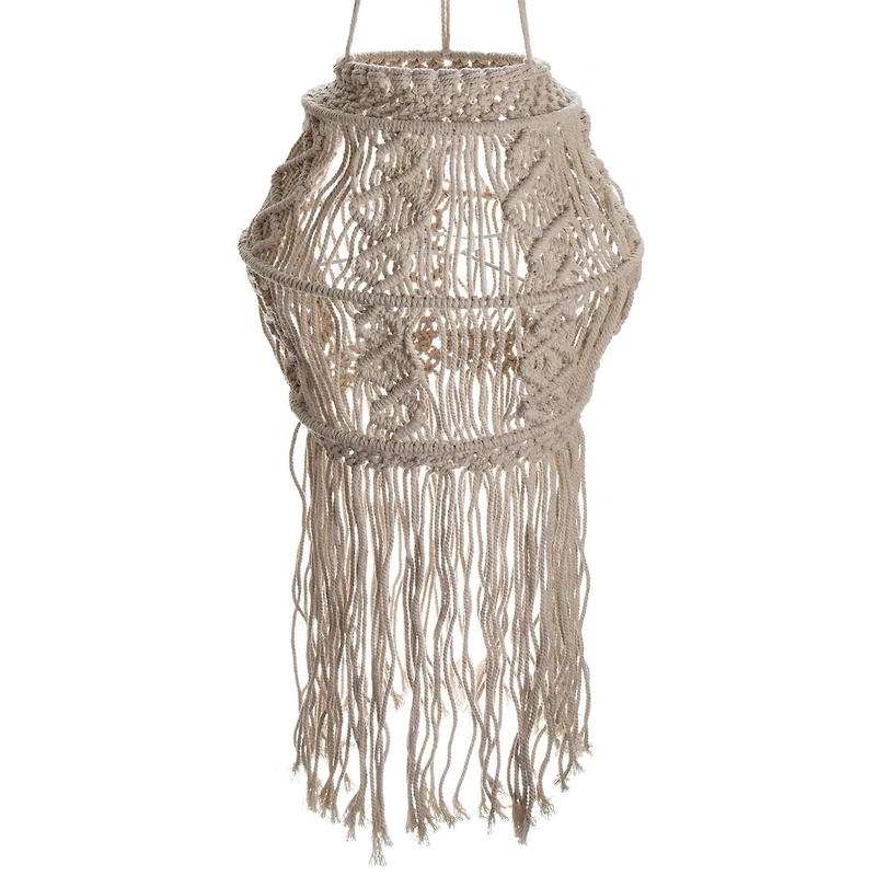 Truu Design Hand Crafted Macrame Hanging Lamp Shade