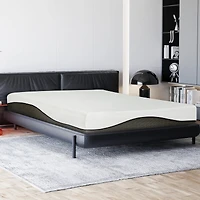 Primo 10.5-inch Twin Mattresses – Charcoal Gel Memory Foam, Cooling Support, Medium Firm Feel – Bed in a Box for All Sleep Positions