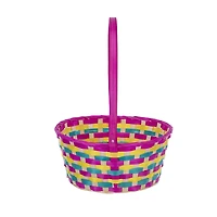 Way To Celebrate Bamboo Basket Pink