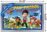 Nickelodeon Paw Patrol - Crew Wall Poster, 14.725" x 22.375" Framed