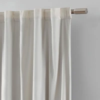 Better Homes & Gardens Velvet Rod Pocket Blackout Curtain Panel, 52" x 84", Velvet Total Blackout Curtain