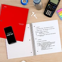 Five Star Cahier 5 sujets, 11 po, 400 pages rouge