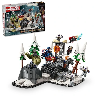 LEGO Super Heroes Marvel Les Avengers Rassemblement : L’ère d’Ultron 76291 Ensemble de construction (613 pièces)