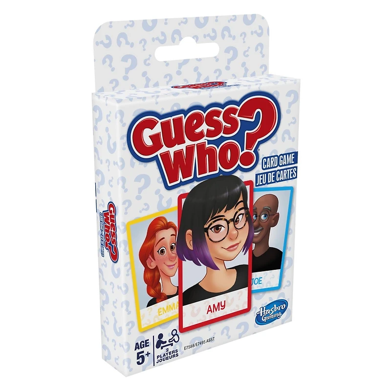 Jeu de cartes Guess Who? pour enfants, à partir de 5 ans, pour 2 joueurs