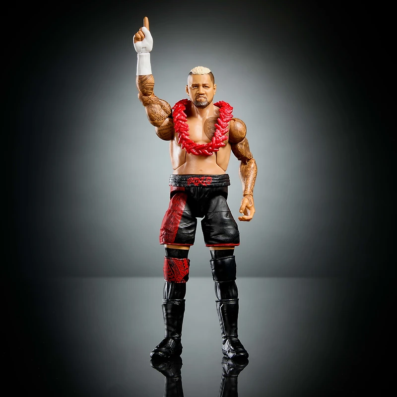 WWE-Grands Champions Solo Sikoa Collection Élite-Coffret
