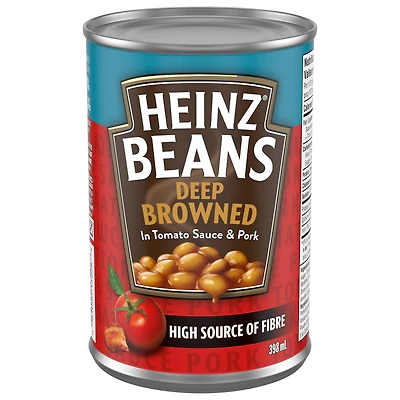 Fèves bien mijotées Heinz Lard et sauce tomate 398 ml