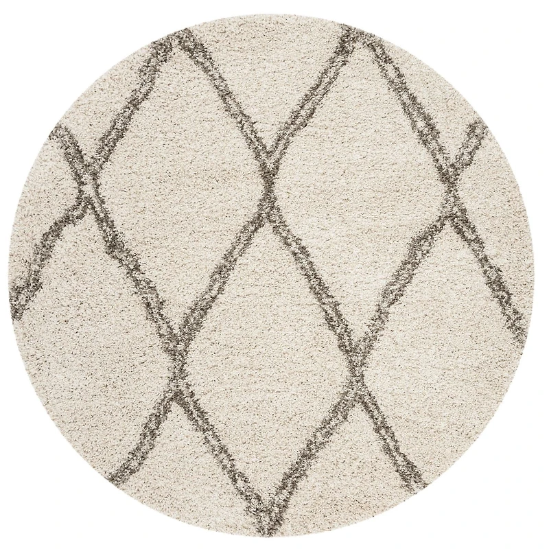 SAFAVIEH Hudson Adella Geometric Diamonds Shag Area Rug