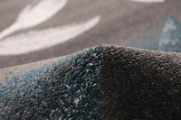 ECARPET Floral Area Rug for Living Room, Bedroom