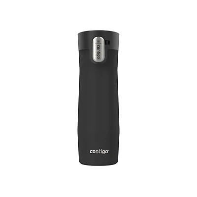 Tasse de voyage en acier inoxydable à isolation sous vide Contigo AUTOSCELLABLE West Loop avec couvercle facile à nettoyer, 591 ml (20 oz)