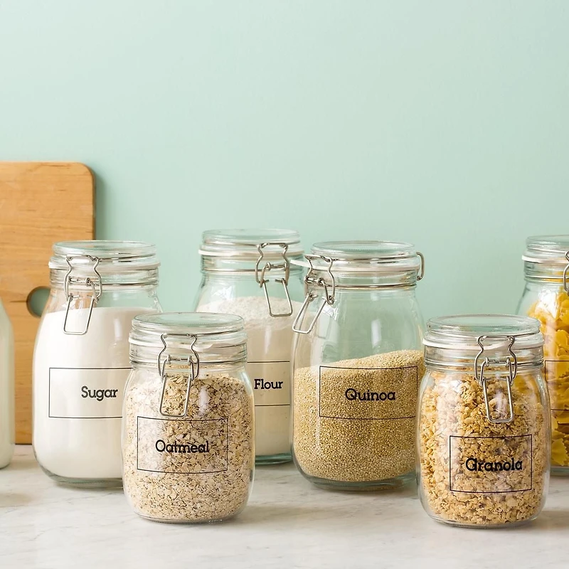 Avery Glossy Clear Rectangle Labels, 2" x 3", for Laser and Inkjet Printers - 22822