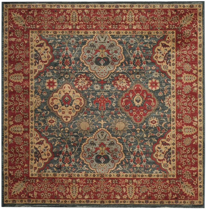 Safavieh Mahal Napier Floral Bordered Area Rug