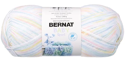 Bernat® Baby Sport™ Ombre Yarn, Acrylic #3 DK, 9.8oz/280g, 893 Yards