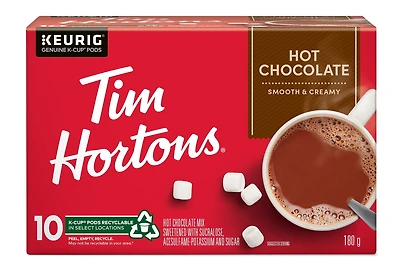 Tim Hortons Chocolat Chaud K-cup Keurig Capsule K-Cup 10ct