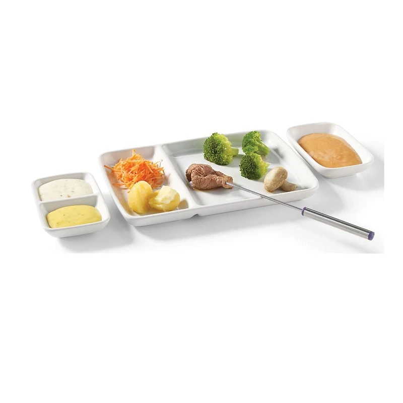 Starfrit Fondue and Appetizer Serving Dish Set