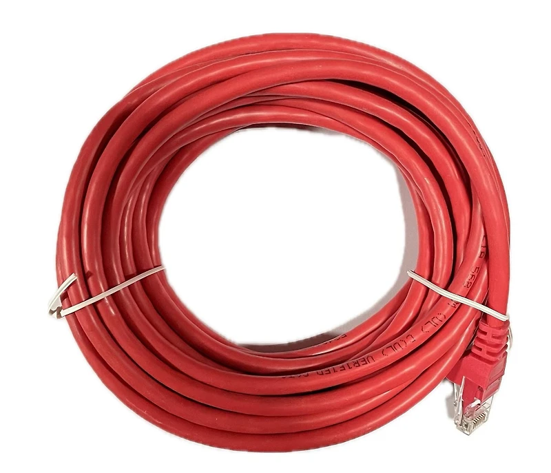BlueDiamond Ethernet Cat6 Patch Cable CSA & UL approved - 20ft, Red