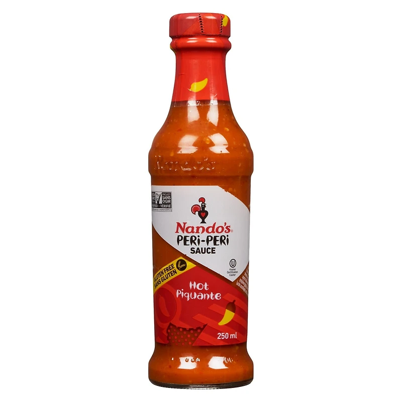 Nando's Hot Peri-Peri Sauce, 250 mL