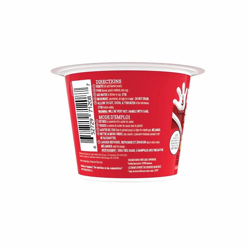 Hamburger Helper micro-ondes bol de pates, pates au boeuf