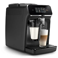 Philips 2300 Fully Automatic Espresso Machine with LatteGo Milk Frother, Black
