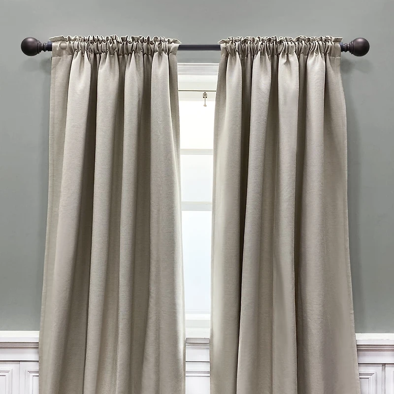Tringle à rideaux réglable à boule Bronze huilé 2,5 cm Better Homes & Gardens, 106,7 à 304,8 cm