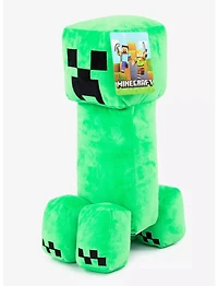 Minecraft Creeper Kids Pillow Buddy, 100% Polyester, 14"