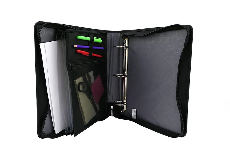 Five Star® 1.5” Xpanz® Bungee Zipper Binder
