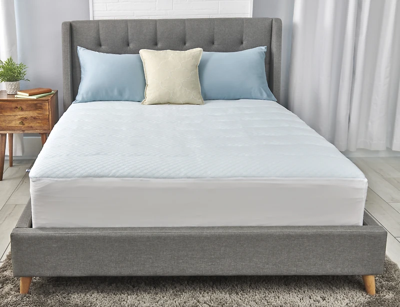Couvre-matelas rafraîchissant Sealy, grand lit – Garnissage haut loft