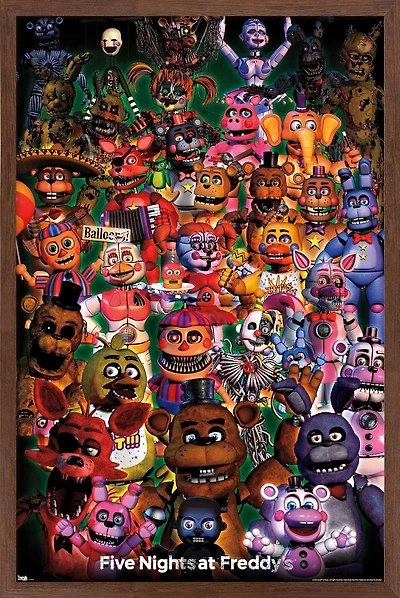 Five Nights at Freddy's - Ultimate Group Wall Poster