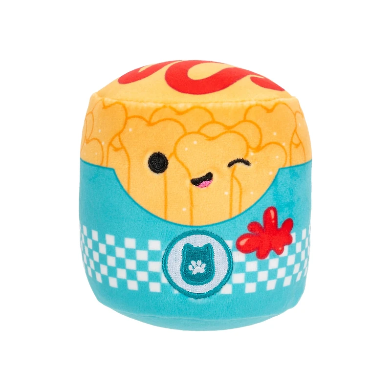 Karl Hot-Dog + Frannie Frites Chew Mees par Original Squishmallows Jouet pour Animal de Compagnie Lot de 2