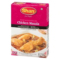 Shan Chicken Masala Seasoning Mix (50g) for Chicken Breast & Indian Curry, Chicken Tikka, & Marsala - Aromatic Masala for Chicken in Yogurt Sauce, 50 g