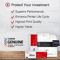 Canon 054 High-Capacity Yellow Toner Cartridge