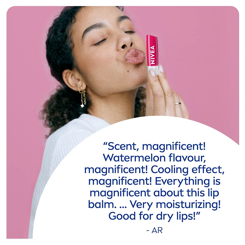 NIVEA Baume à Lèvres Pastèque Hydration 24h