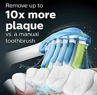 Philips Sonicare ProtectiveClean 6300 Whitening & Plaque Rechargeable Electric Toothbrush & Travel Case, HX6463/50, White