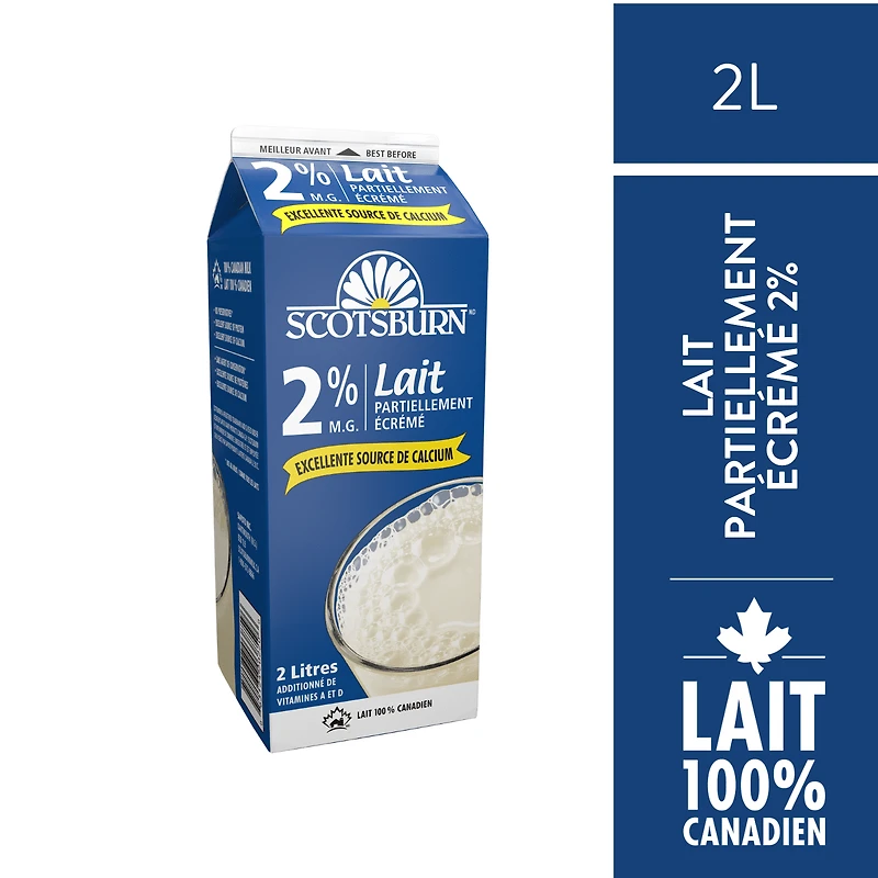 Scotsburn 2 % Lait Partiellement Écrémé