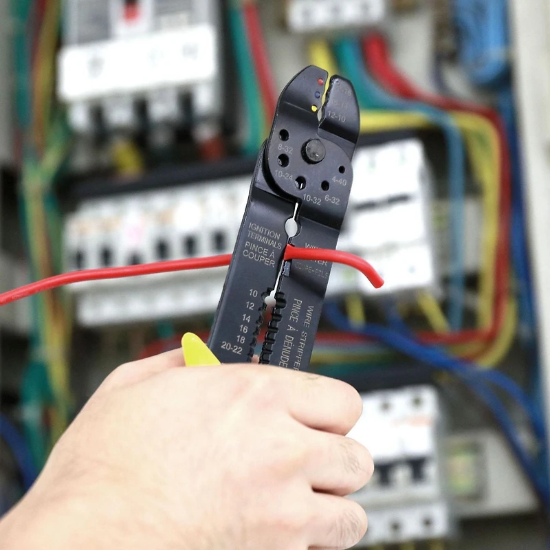 WorkPro Pince à dénuder et à sertir Pince à dénuder et connecteurs
