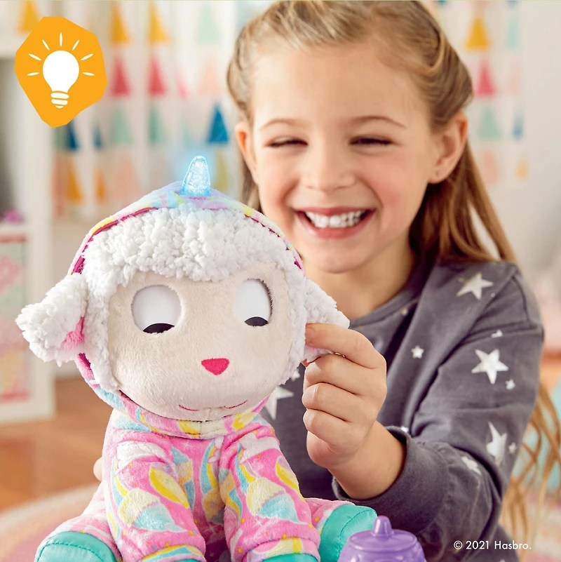 furReal Fuzzalots, chiot et singe interactifs changeant de couleur, jouets à nourrir, sons et lumières, dès 4 ans