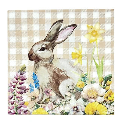 Serviette En Papier Déjeuner Sunny Bunny de Pâques