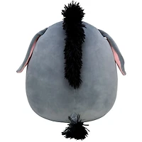 Peluche Fuzzamallows de Squishmallows 8 po de Pâques - Jason l'Âne gris avec un bandana à carreaux