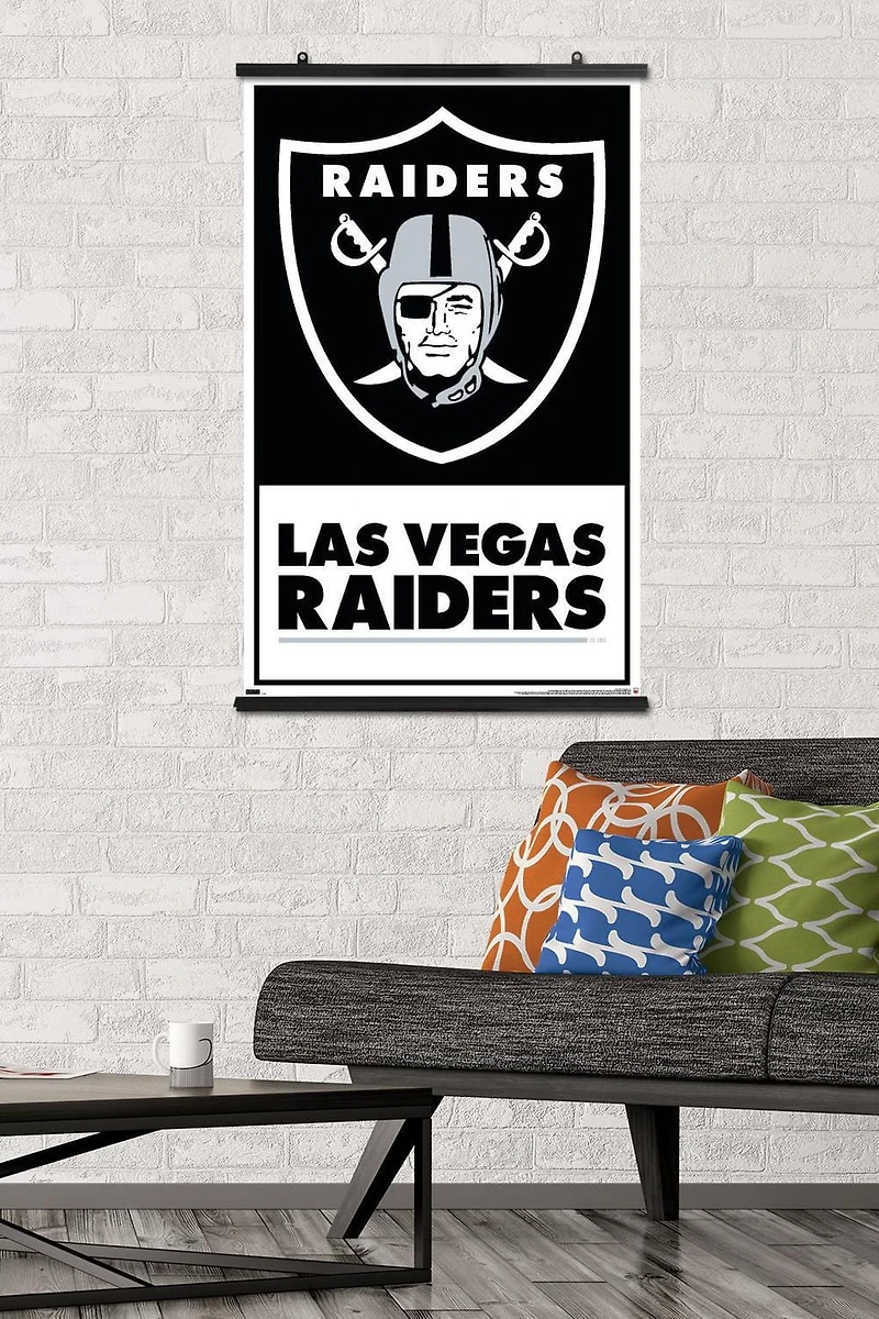 NFL Las Vegas Raiders - Logo 21 Wall Poster