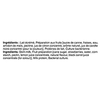 Liberté Greek 0% Yogurt 4-Pack, Strawberry, High Protein and Probiotics, 100 g, 4 ct, 4 x 100 g, 400 g