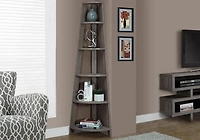 Monarch Specialties Inc Monarch Specialties Bookcase - Cappuccino, 72"H