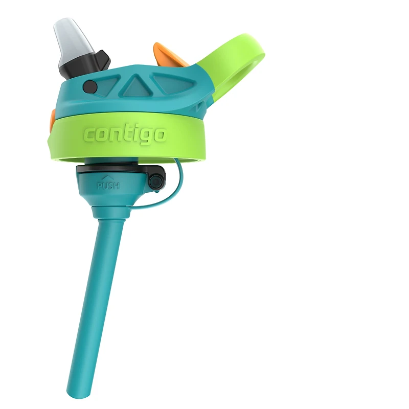 Contigo Kids Aubrey Straw Water Bottle, Leak-Proof, BPA-Free, Dishwasher Safe, Juniper Dinos