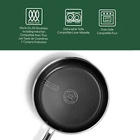 Kitchen Star Cladtec Series Fry Pan, 3 Piece Set, 20-26-30 cm