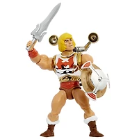 Masters of the Universe Origins Deluxe Action Figure Flying Fists He-Man Battle Characters