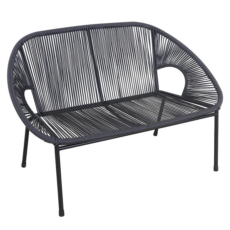 Plata Import Black Acapulco Bench