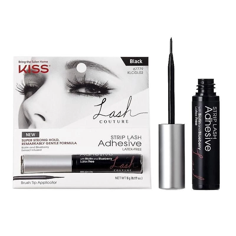 Kiss Lash Couture Lash Adhesive - Black, Lash Adhesive - Black