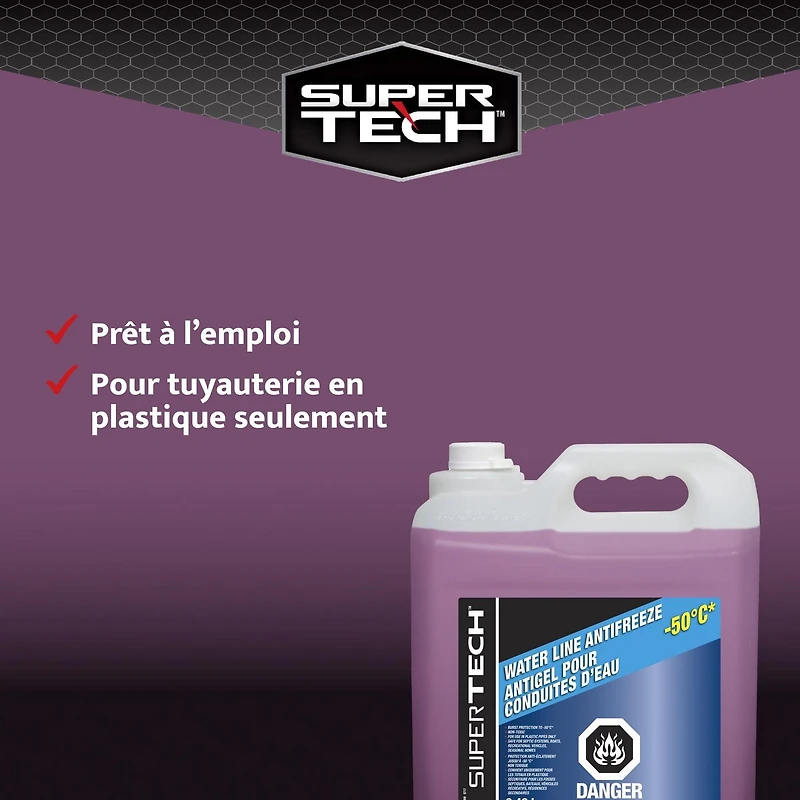 Supertech - Water Line Antifreeze, -50°C, 9.46 L