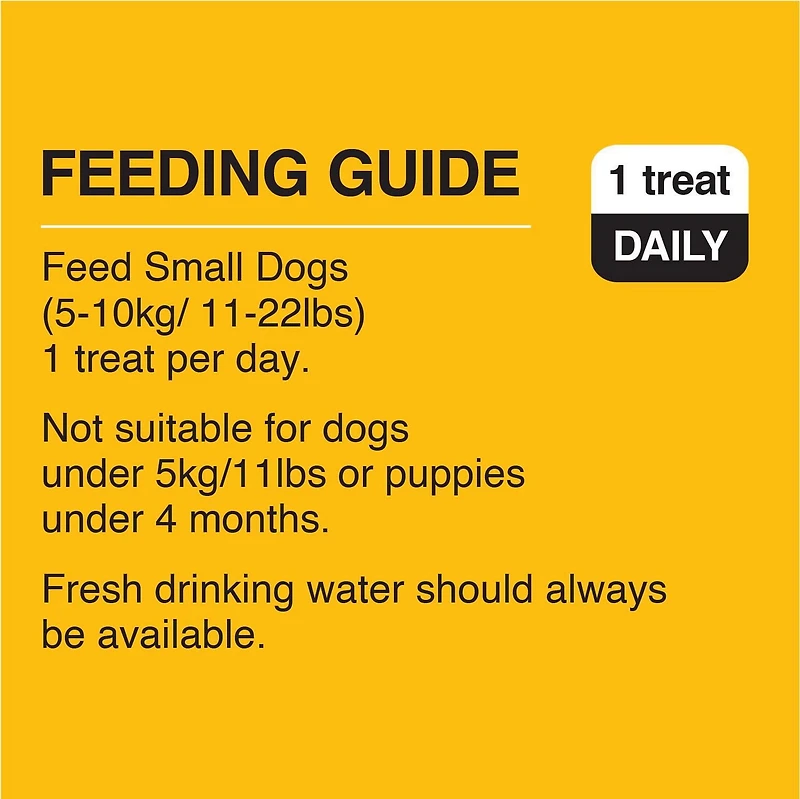 Gâteries de soins buccodentaires PEDIGREE DENTASTIX saveur de bœuf pour chiens adultes de petite race – réduisent l’accumulation de plaque et de tartre, 35 bâtonnets 35 Gâteries